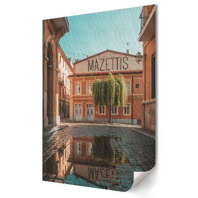 Plakát nyomtatás Mazettisz bájos utcái a Napban