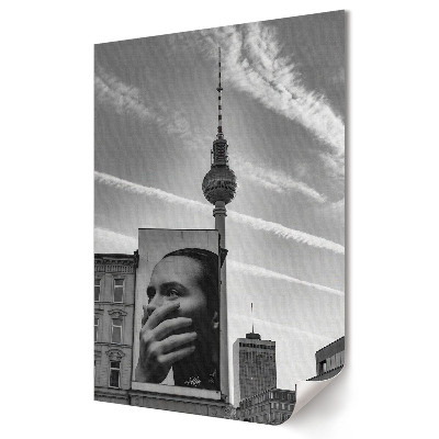 Berlin fekete-fehér plakátnyomat