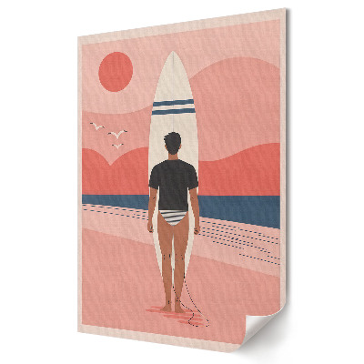 Szörfözési álmok a Sunset Beachen poszter