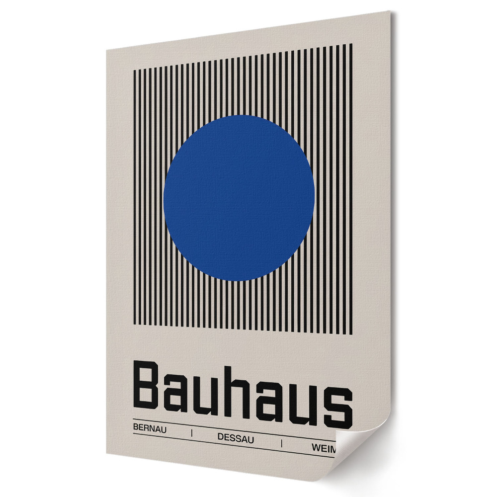 Plakát poszter Bauhaus: Minimalizmus és geometria a designban