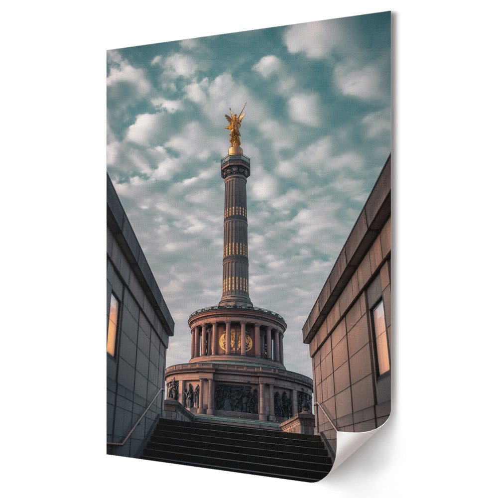 Fali poszter Berlini Győzelmi Oszlop