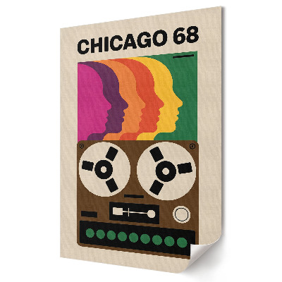 Fali poszter Chicago zenei története '68
