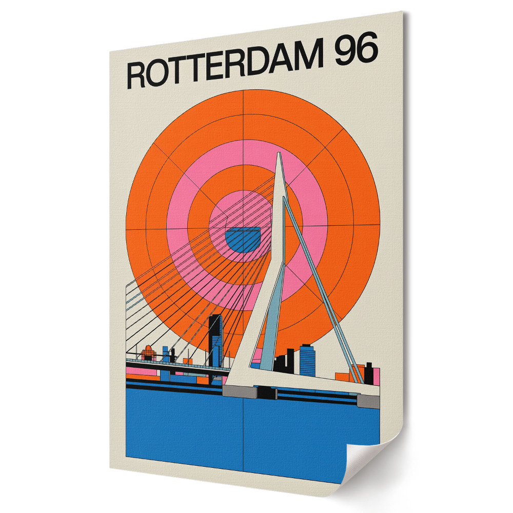 Fali poszter Rotterdam modern építészete 96