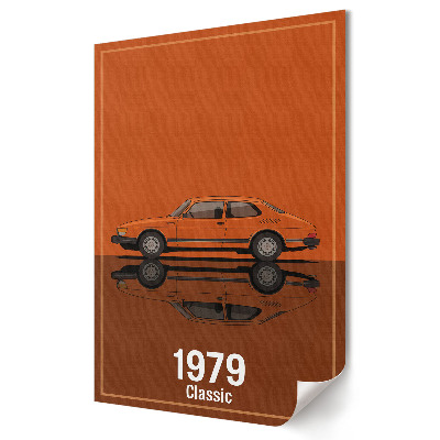 1979-es klasszikus autó poszter
