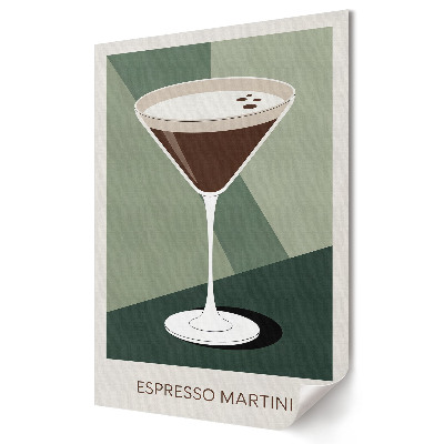 Plakát nyomtatás Az Espresso Martini eleganciája a művészetben
