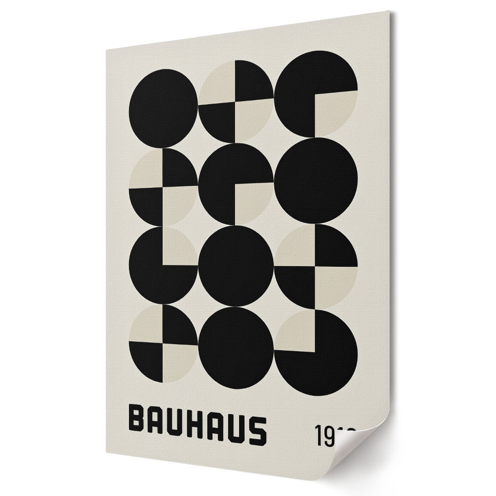 Plakát poszter Minimalista dizájn Bauhaus stílusban