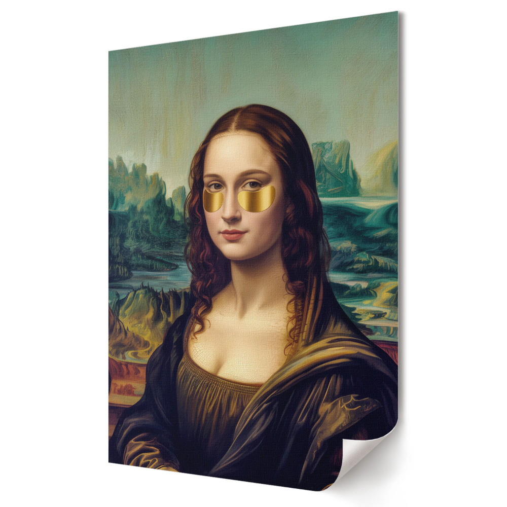 Fali poszter Mona Lisa modern stílusban