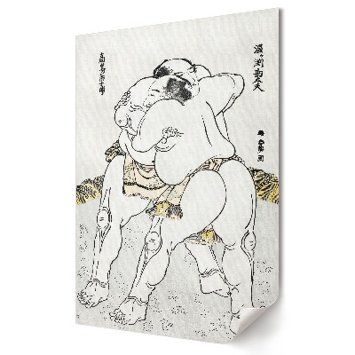 Fali poszter Hagyományos japán stílusú szumó