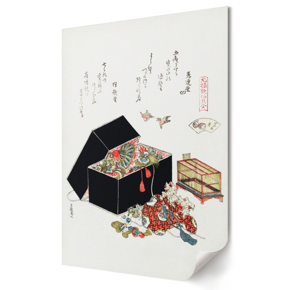 Plakát poszter Japán művészet és hagyomány az illusztrációban