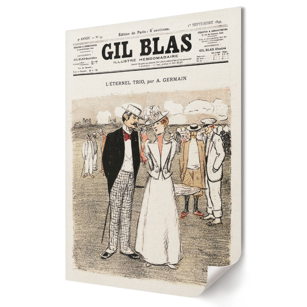 Plakát poszter Elegancia a Belle Époque-ban