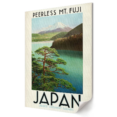 Plakát poszter A Fuji-hegy pompája Japánban
