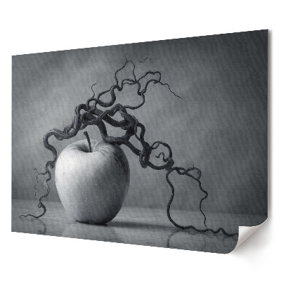 Plakát Az almát titokzatos kígyók ölelik át
