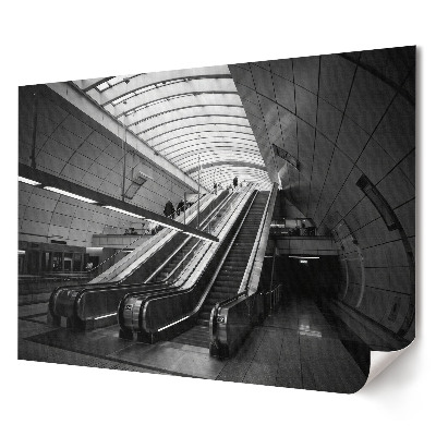 Fali poszter A metróállomás modern építészete