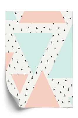 Öntapadós tapéta Absztrakt geometrikus minta