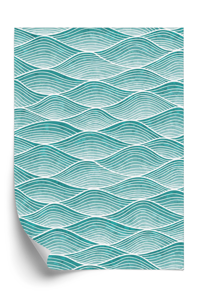 Öntapadó tapéta Hullámos minta