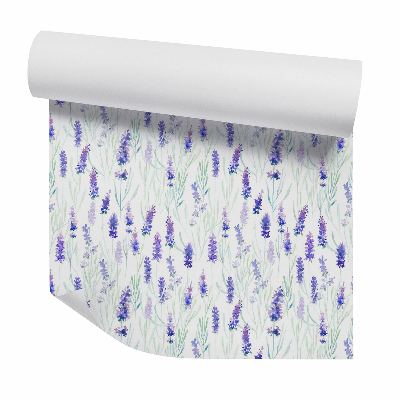 Dekor tapéta Francia levendula akvarell