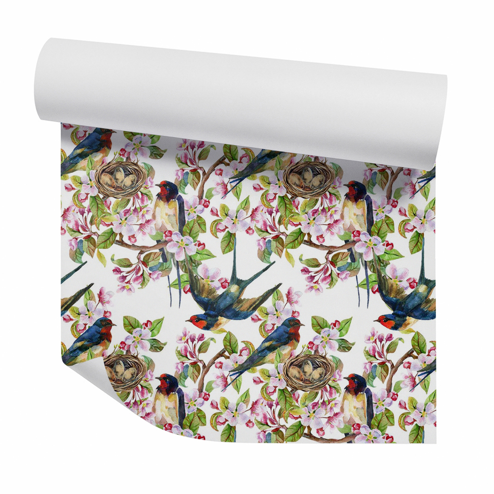 Zidna tapeta Fecskék a fa tetején