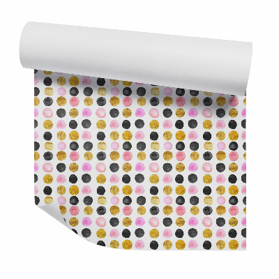 Dekor tapéta Színes dekoratív geometriai pöttyök