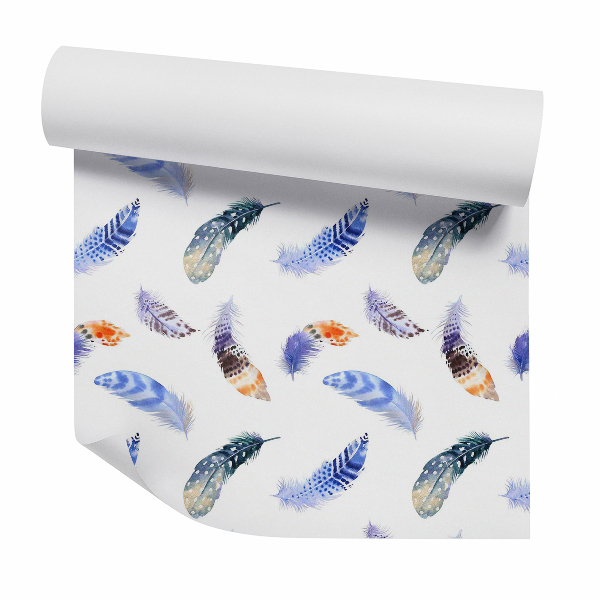 Dekor tapéta Dekoratív papagáj toll