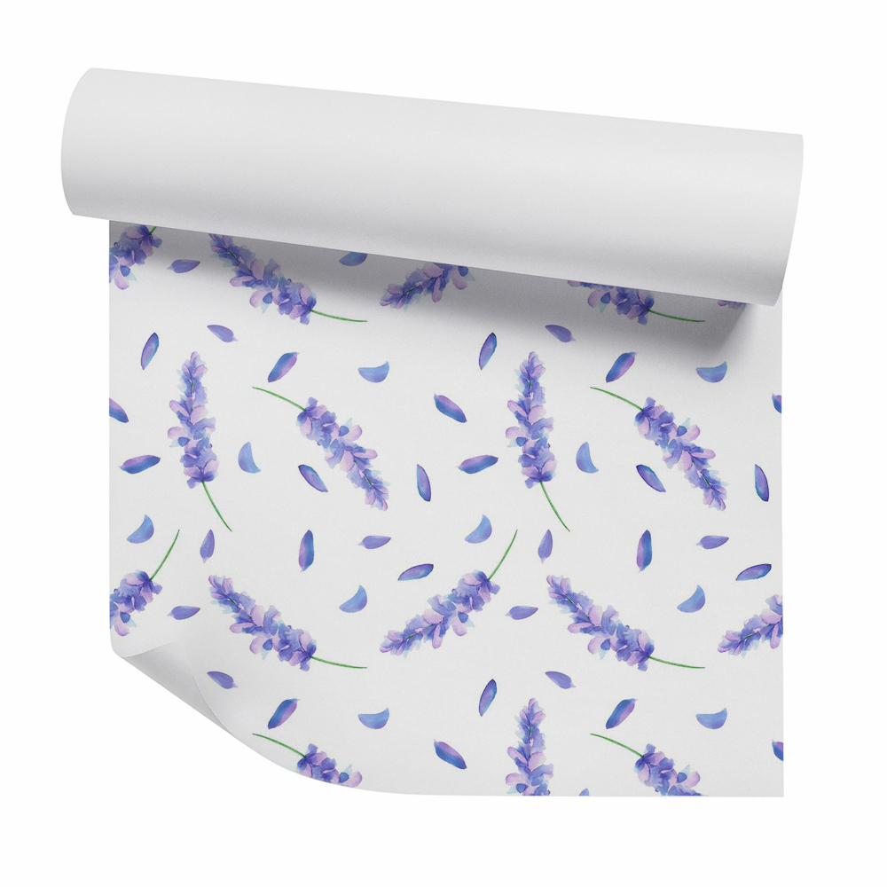 Foto tapeta Francia levendula hulló virágszirmai