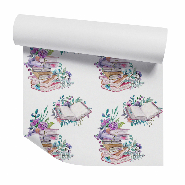 Foto tapeta Virágos irodalom