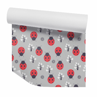 Dekor tapéta Katicabogarak és lombos fák