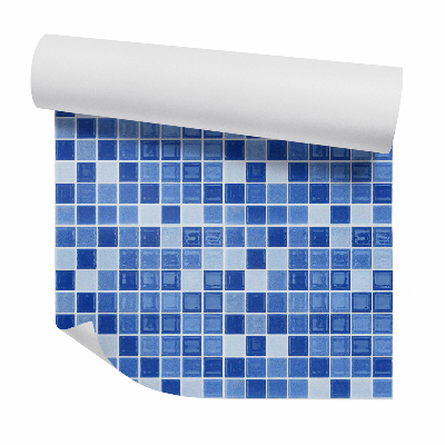 Foto tapeta Kék négyzetek absztrakció