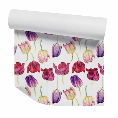 Fotótapéta falra Színes dekoratív tulipánok