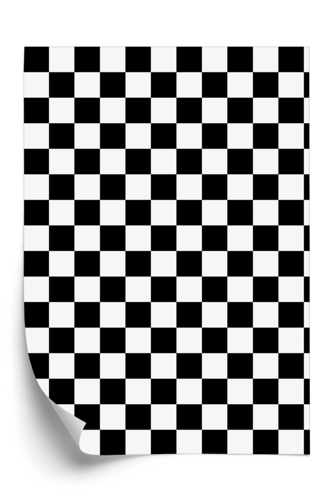 Tapéta Négyzet alakú sakktábla