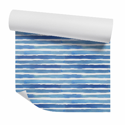 Foto tapeta Vízszintes kék csíkok