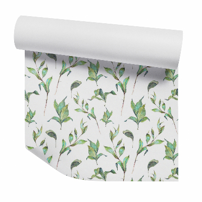 Modern tapéta A növényi ágak levelei