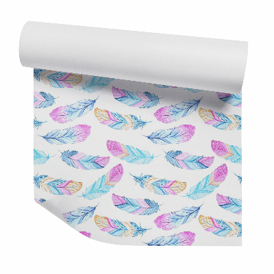 Foto tapeta Pasztell rajzfilm madár tollak