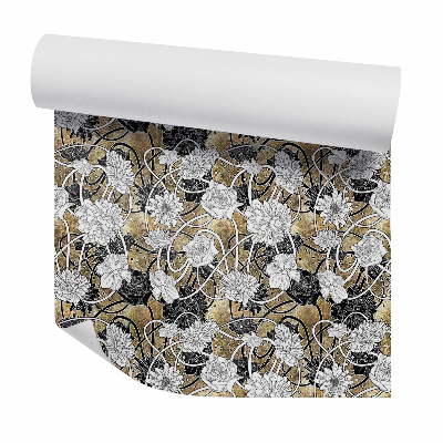 Fotótapéta falra Virágos absztrakciós vázlatok