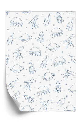 Öntapadó tapéta Világűr minta