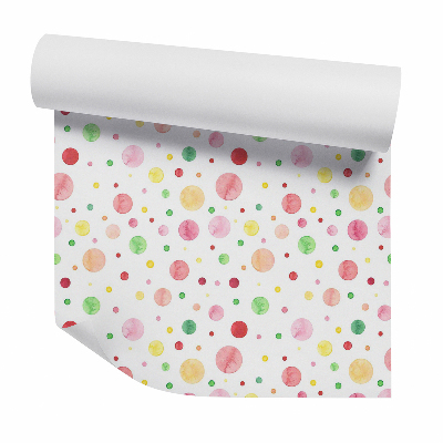 Modern tapéta Színes akvarell pöttyök