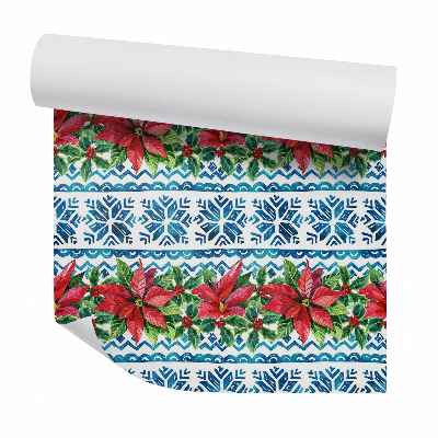 Öntapadós tapéta falra Virágos dekoratív minta