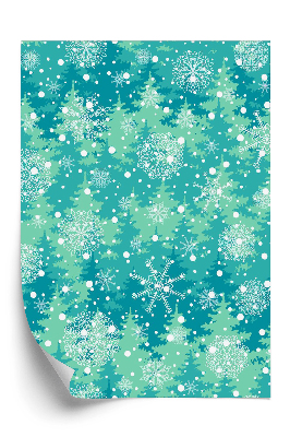 Öntapadó tapéta Téli táj