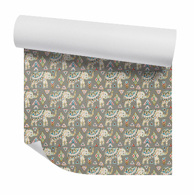 Zidna tapeta Dekoratív indiai elefánt