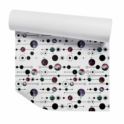 Foto tapeta Tér geometriai alakzatokban