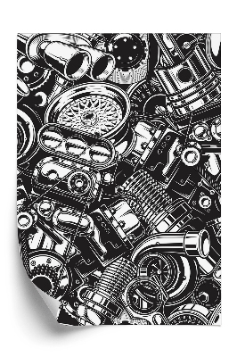 Öntapadó tapéta Autó alkatrészek