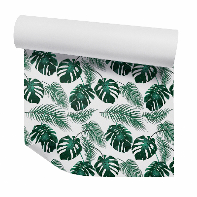 Öntapadós tapéta falra Egzotikus levelek