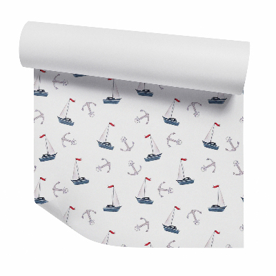 Modern tapéta Vitorlások és horgonyok