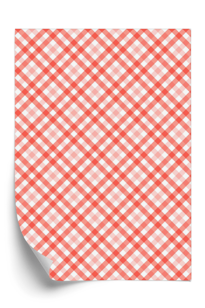 Öntapadó tapéta Kockás terítő