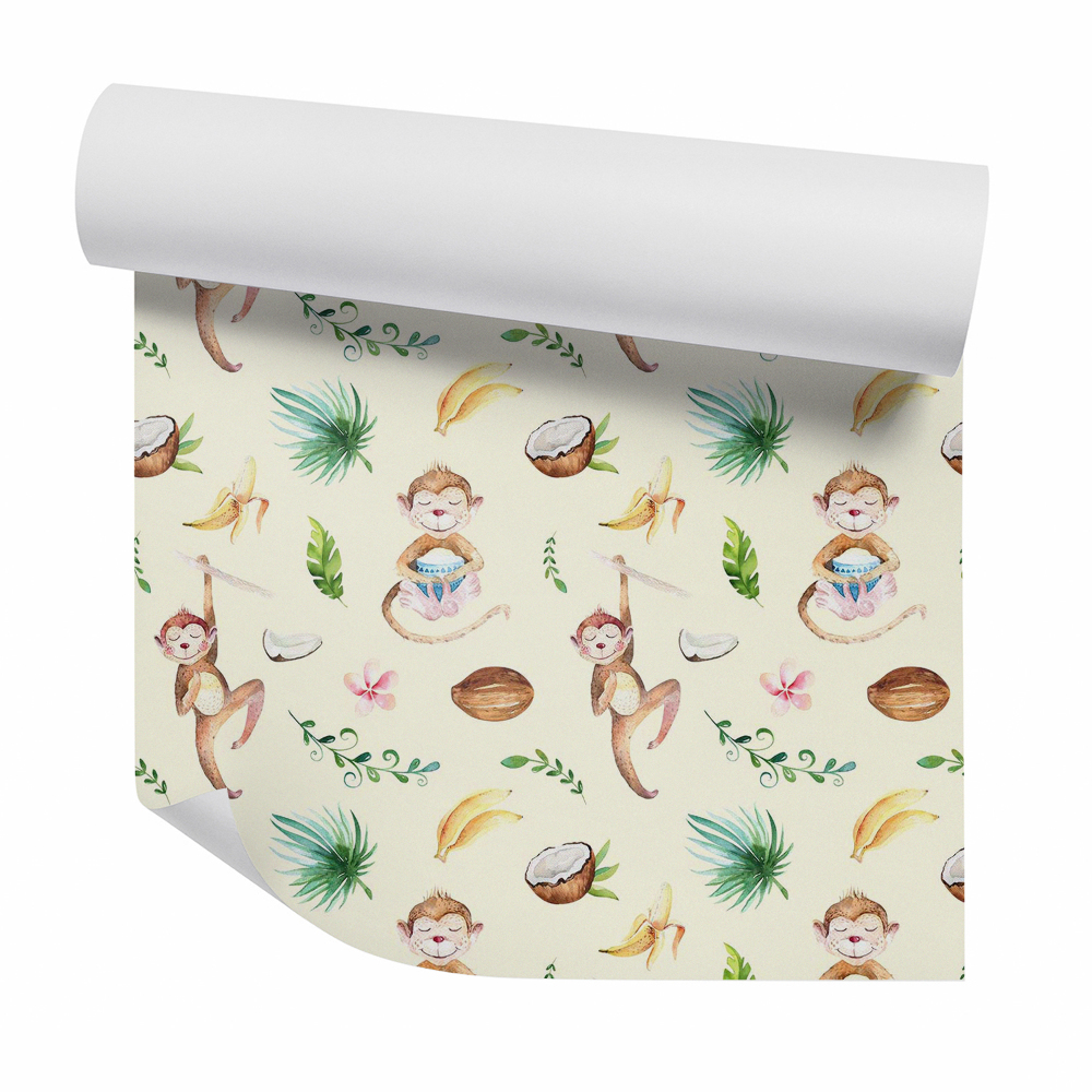 Foto tapeta Dekoratív majmok