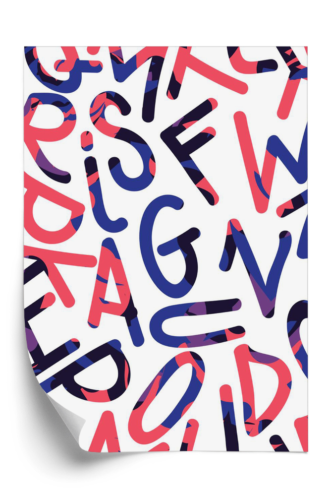 Öntapadós tapéta Graffiti minta