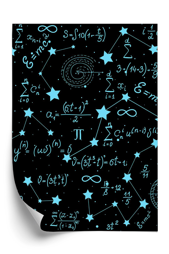 Öntapadós tapéta Csillagászati minták