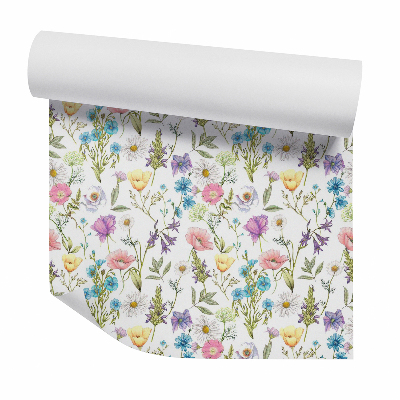 Dekor tapéta Dekoratív vadvirágok