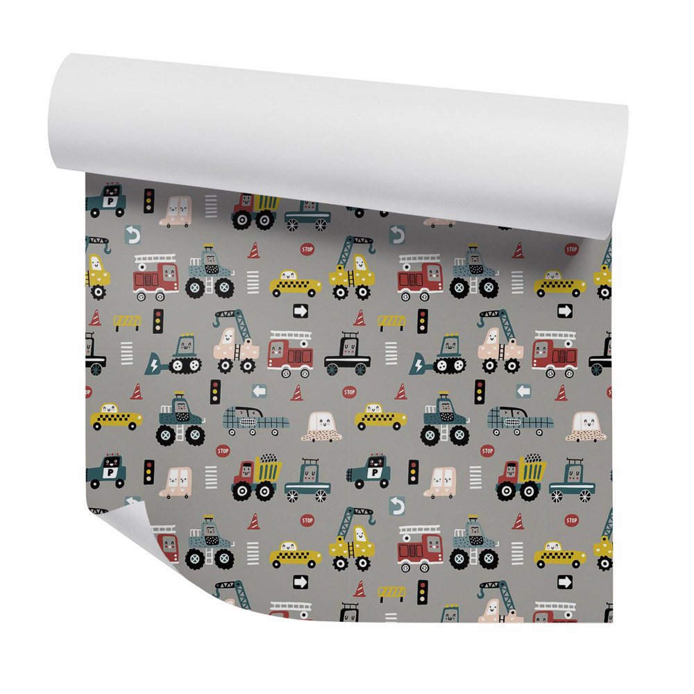 Fotótapéta falra Vicces járművek sötét jelei