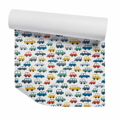 Foto tapeta Színes autók forgalmi dugó