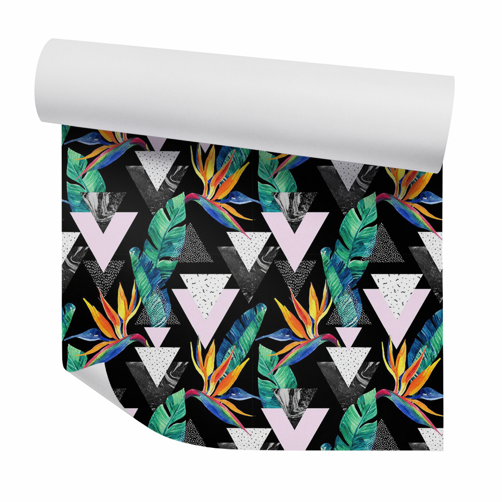 Zidna tapeta Dekoratív geometriai absztrakció